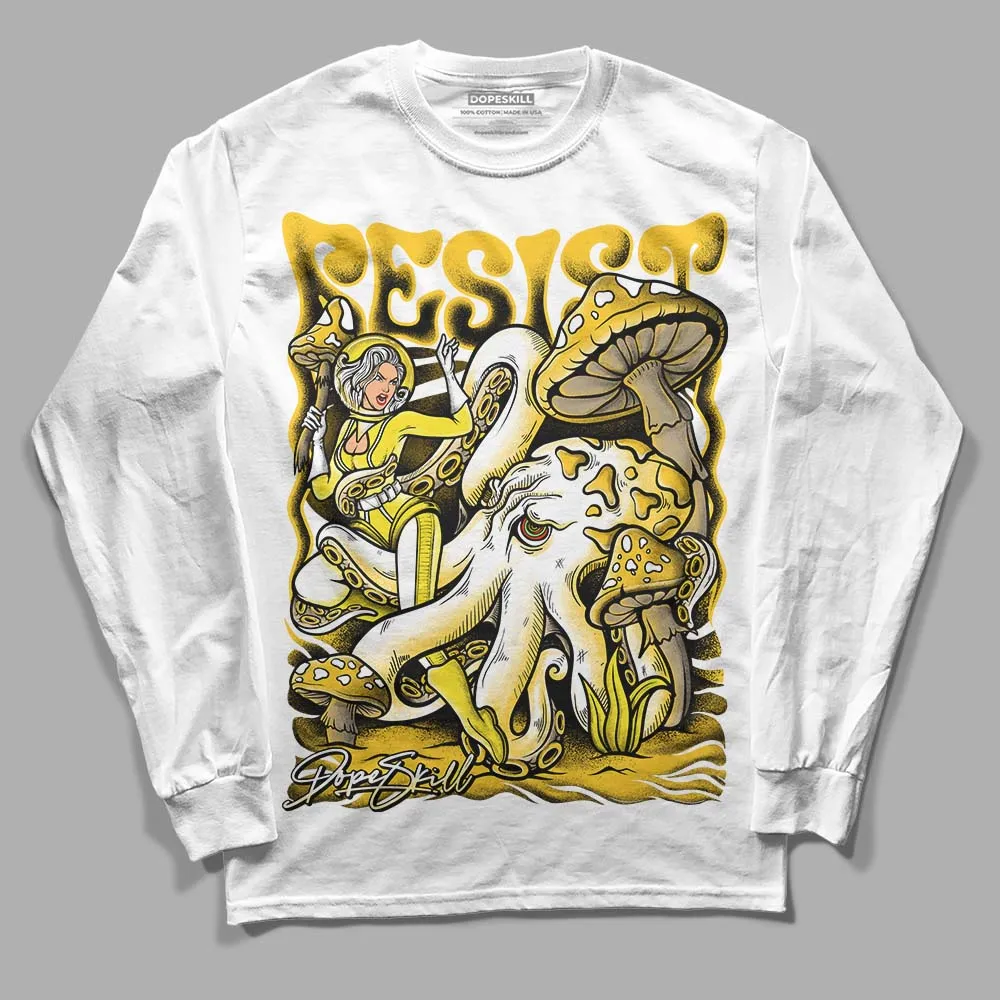 Vivid Sulfur 4s DopeSkill Long Sleeve T-Shirt Resist Graphic sold by DopeSkill
