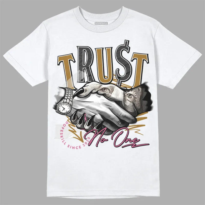Dunk Bronzine Playful Pink Coconut Milk DopeSkill T-Shirt Trust No One Graphic sold by DopeSkill