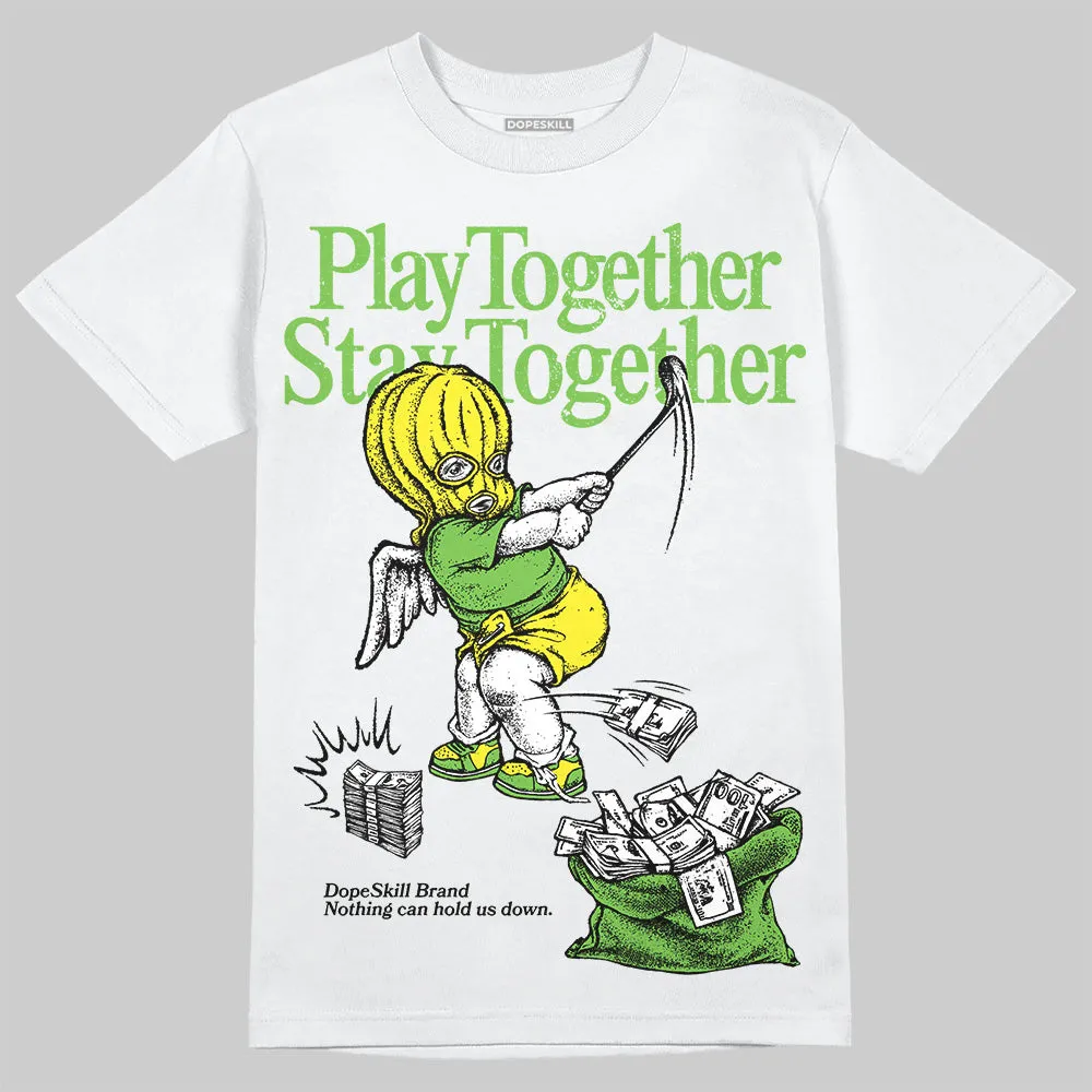 Neon Green Collection DopeSkill T-Shirt Play together, Stay together Graphic sold by DopeSkill product image thumbnail 2