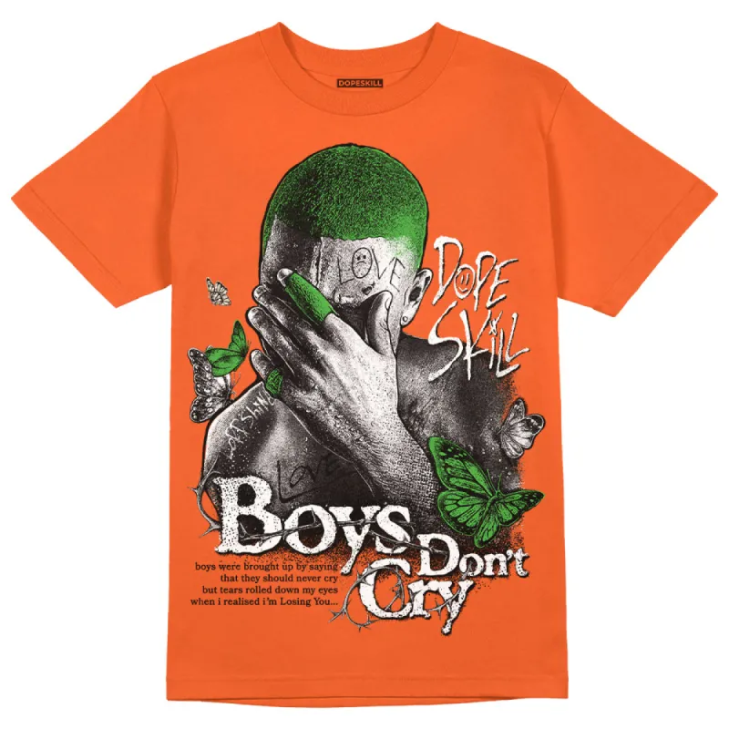 Georgia Peach 3s DopeSkill Orange T-shirt Boys Don't Cry Graphic sold by DopeSkill