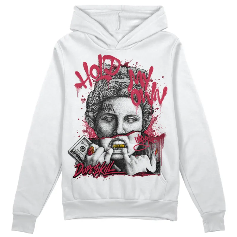 85 Metallic Burgundy 1s DopeSkill Hoodie Sweatshirt Hold My Own Graphic sold by DopeSkill