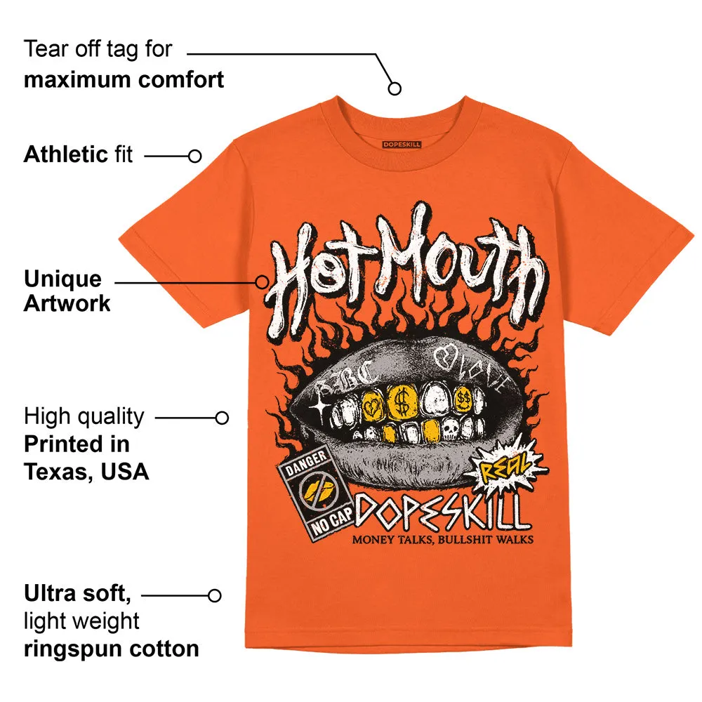 Georgia Peach 3s DopeSkill Orange T-shirt Hot Mouth Graphic sold by DopeSkill product image thumbnail 2