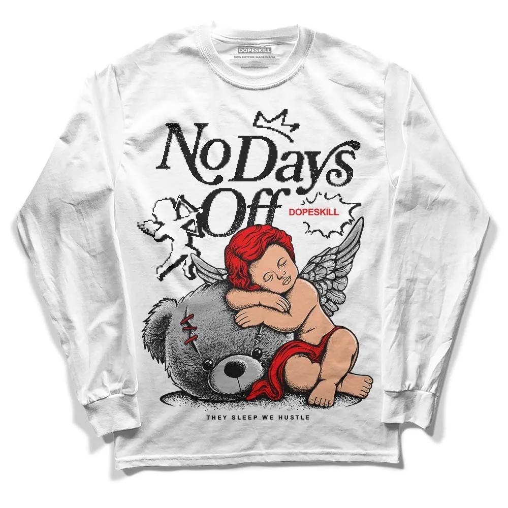 Shadow 1s DopeSkill Long Sleeve T-Shirt New No Days Off Graphic sold by DopeSkill product image thumbnail 2
