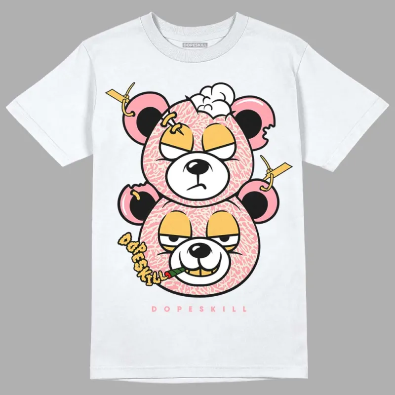 Red Stardust 3s DopeSkill T-Shirt New Double Bear Graphic sold by DopeSkill