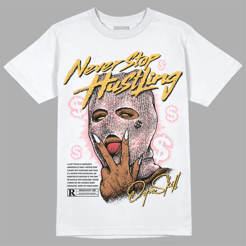 Red Stardust 3s DopeSkill T-Shirt Never Stop Hustling Graphic sold by DopeSkill