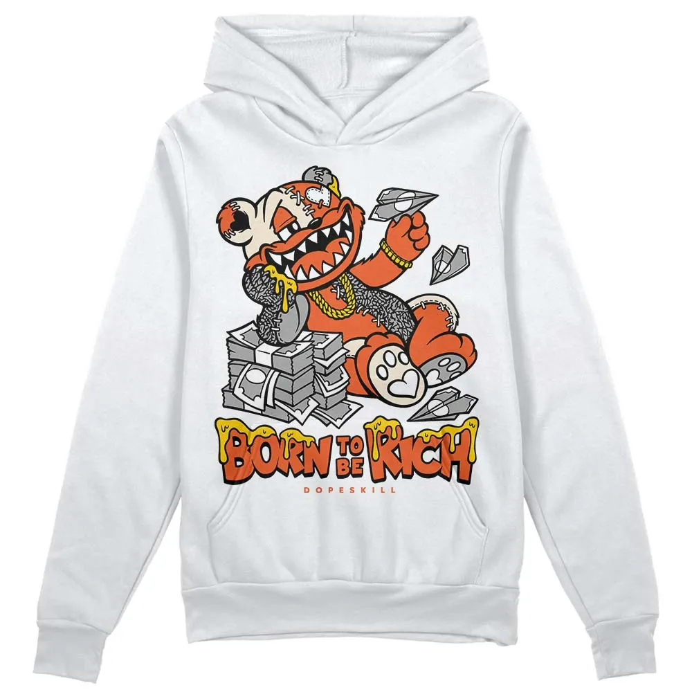 Georgia Peach 3s DopeSkill Hoodie Sweatshirt Born To Be Rich Graphic sold by DopeSkill product image thumbnail 2