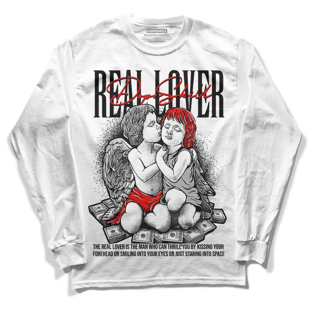 Shadow 1s DopeSkill Long Sleeve T-Shirt Real Lover Graphic sold by DopeSkill product image thumbnail 2