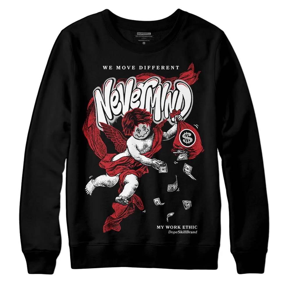 Red Taxi 12s DopeSkill Sweatshirt Nevermind Graphic sold by DopeSkill product image thumbnail 2