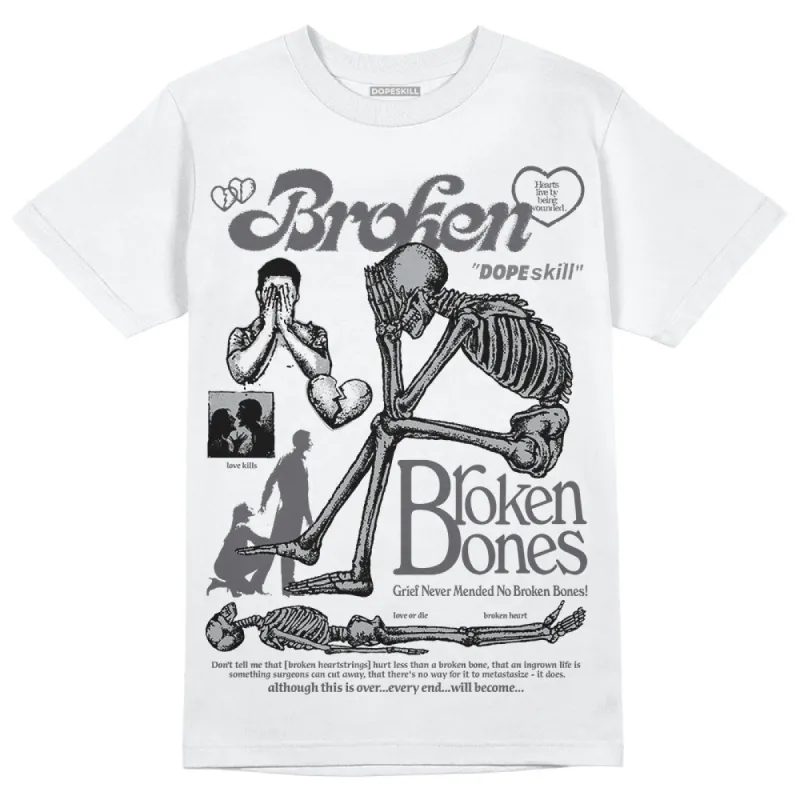 Wet Cement 4s DopeSkill T-Shirt Broken Bones Graphic sold by DopeSkill