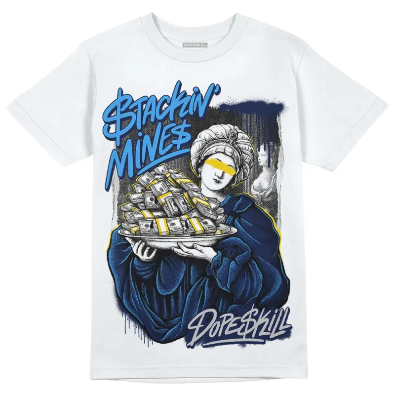 AJ Spizike White Obsidian DopeSkill T-Shirt Stackin Mines Graphic sold by DopeSkill