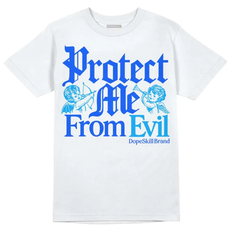 Royal Blue Collection DopeSkill T-Shirt Protect Me From Evil Graphic sold by DopeSkill