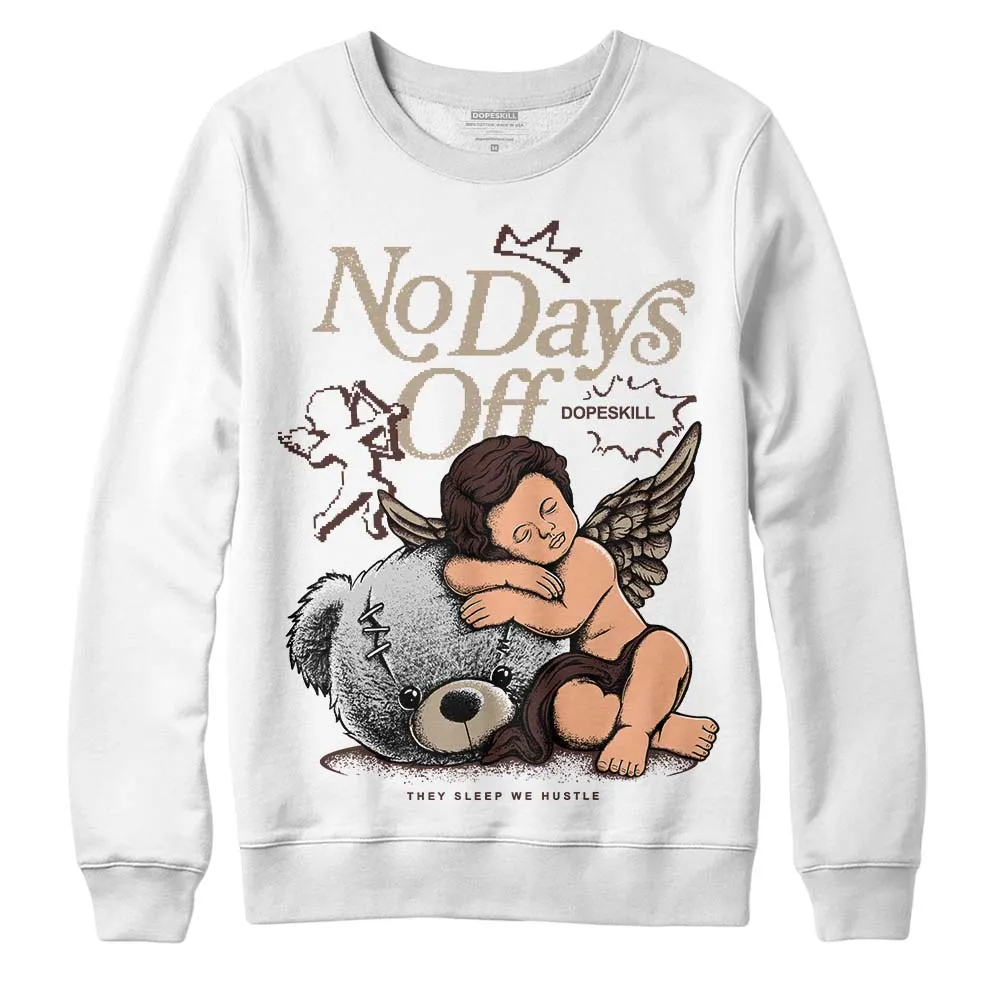 Latte 1s DopeSkill Sweatshirt New No Days Off Graphic sold by DopeSkill