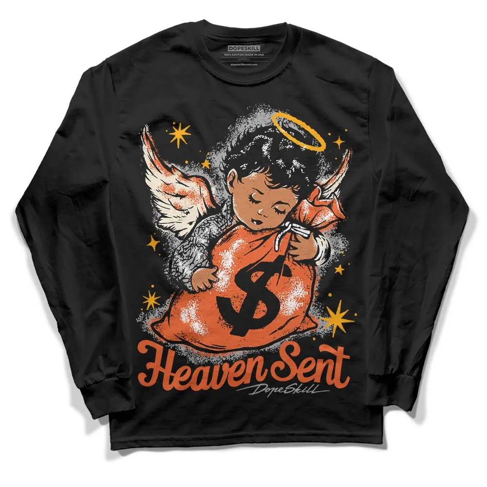 Georgia Peach 3s DopeSkill Long Sleeve T-Shirt Heaven Sent Graphic sold by DopeSkill