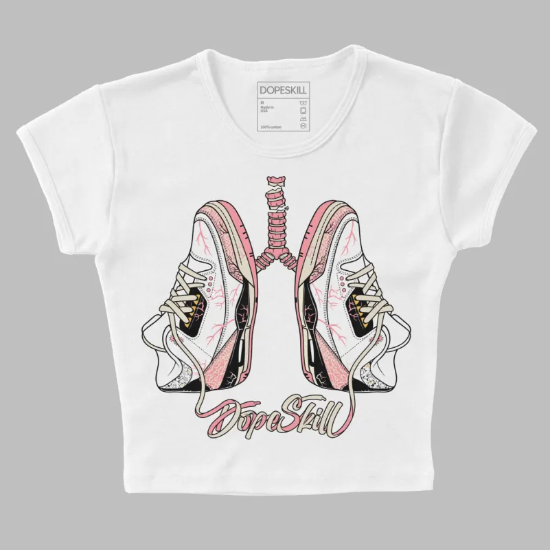 Red Stardust 3s DopeSkill Women's Crop Top Breathe Graphic sold by DopeSkill