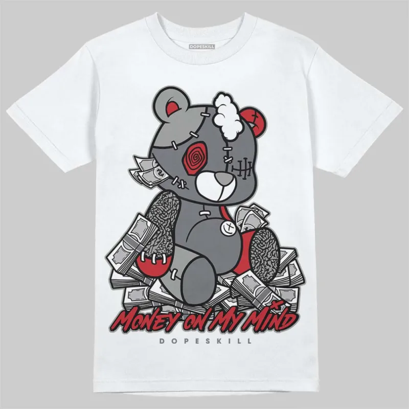Cement Grey 3s DopeSkill T-Shirt MOMM Bear Graphic sold by DopeSkill