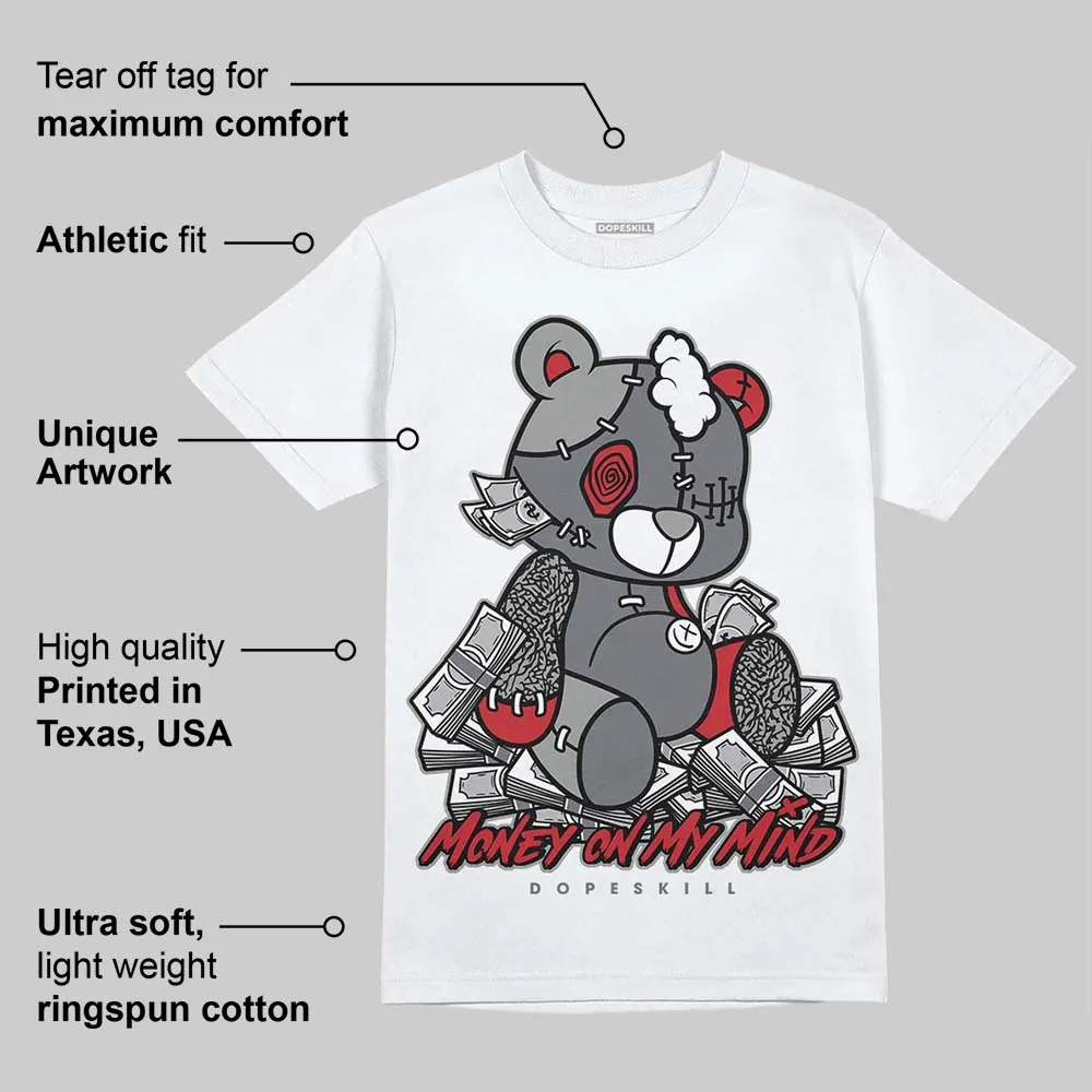 Cement Grey 3s DopeSkill T-Shirt MOMM Bear Graphic sold by DopeSkill product image thumbnail 3