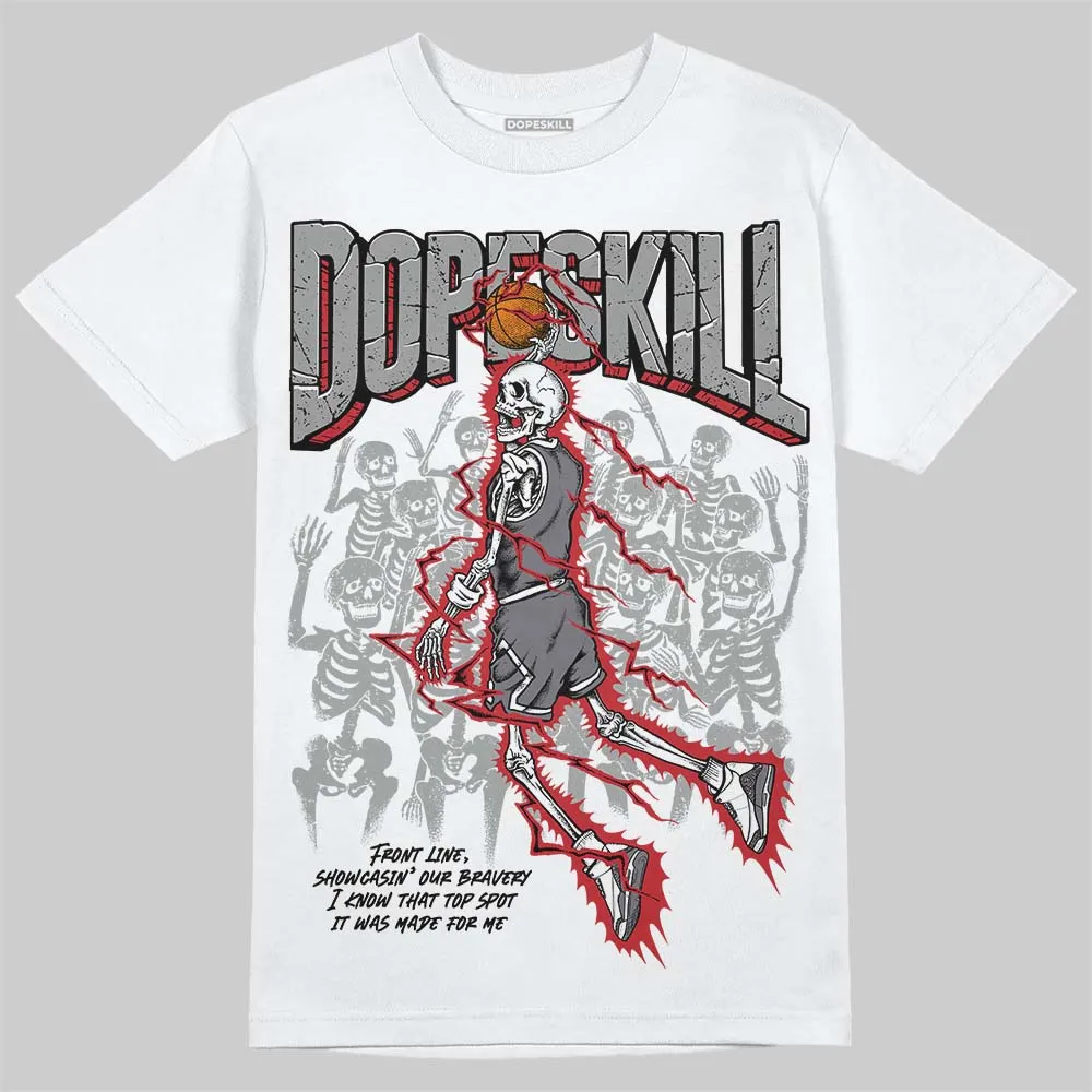 Cement Grey 3s DopeSkill T-Shirt Thunder Dunk Graphic sold by DopeSkill