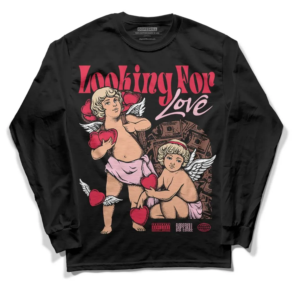 Dunk Bacon DopeSkill Long Sleeve T-Shirt Looking For Love Graphic sold by DopeSkill product image thumbnail 2