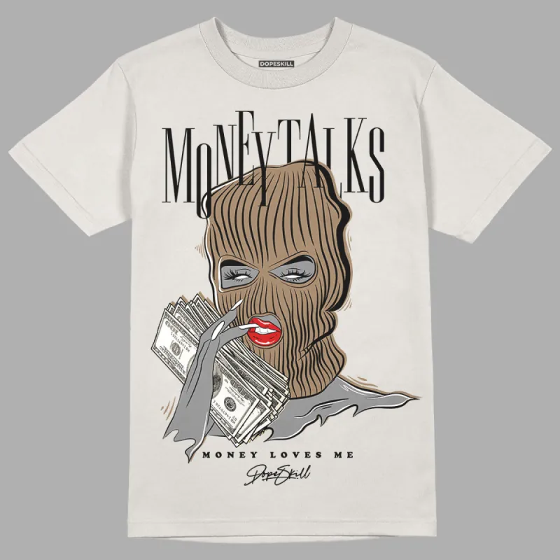 Sail 5s DopeSkill Sand T-shirt Money Talks Graphic sold by DopeSkill