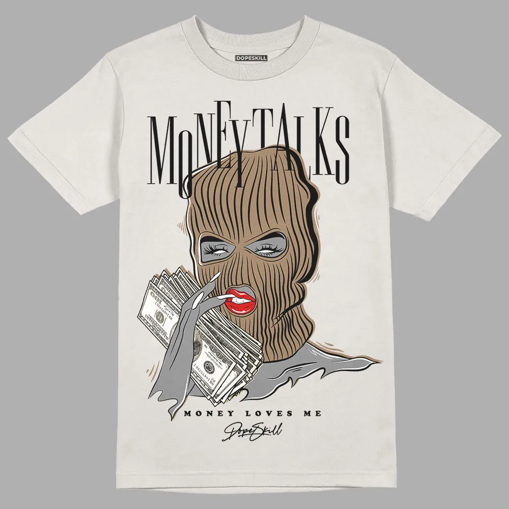 Sail 5s DopeSkill Sand T-shirt Money Talks Graphic sold by DopeSkill