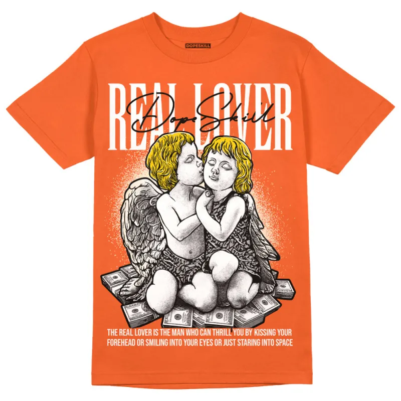 Georgia Peach 3s DopeSkill Orange T-shirt Real Lover Graphic sold by DopeSkill