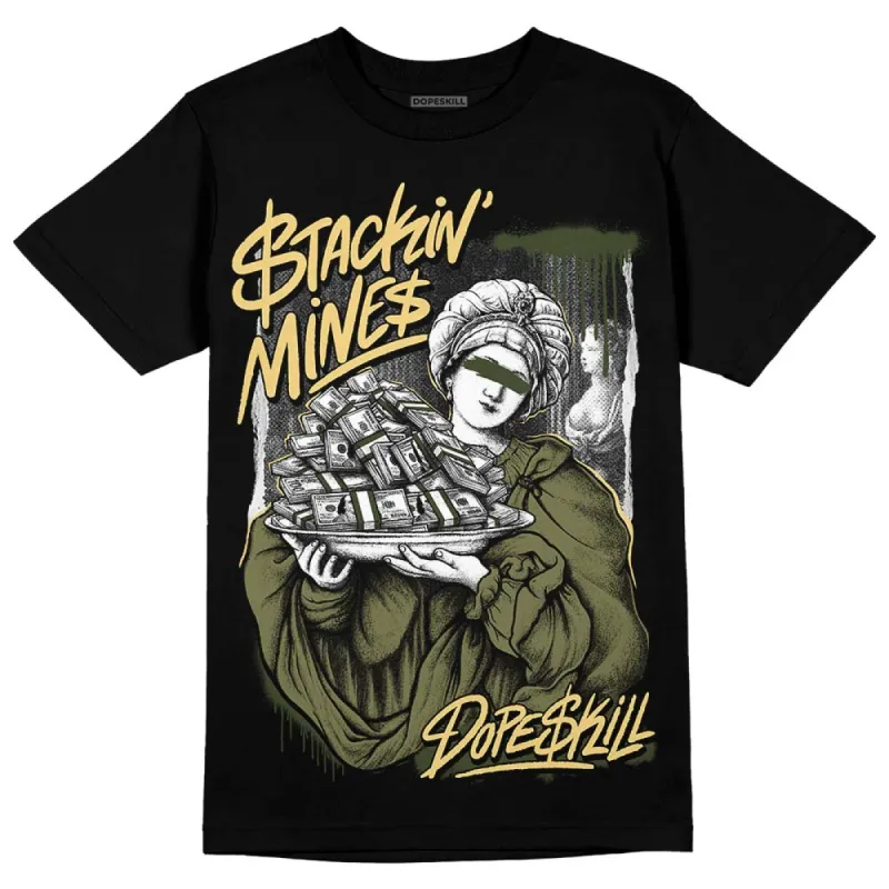 Craft Olive 4s DopeSkill T-Shirt Stackin Mines Graphic sold by DopeSkill