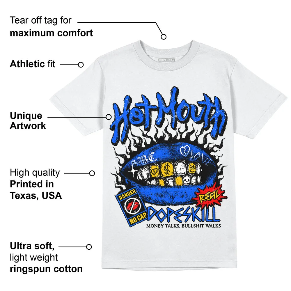 Royal Blue Collection DopeSkill T-Shirt Hot Mouth Graphic sold by DopeSkill product image thumbnail 3
