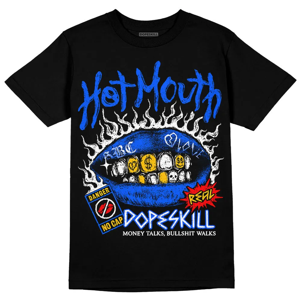 Royal Blue Collection DopeSkill T-Shirt Hot Mouth Graphic sold by DopeSkill product image thumbnail 2