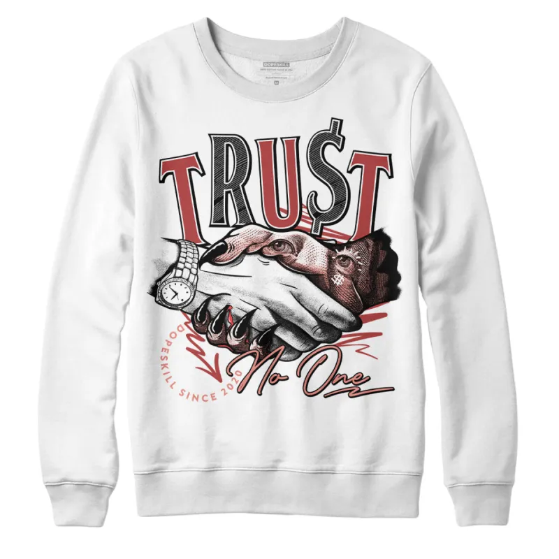 Dune Red 13s DopeSkill Sweatshirt Trust No One Graphic sold by DopeSkill