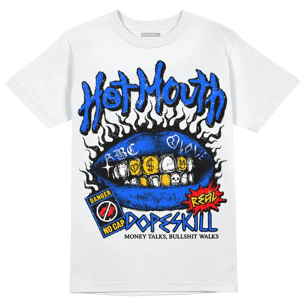 Royal Blue Collection DopeSkill T-Shirt Hot Mouth Graphic sold by DopeSkill