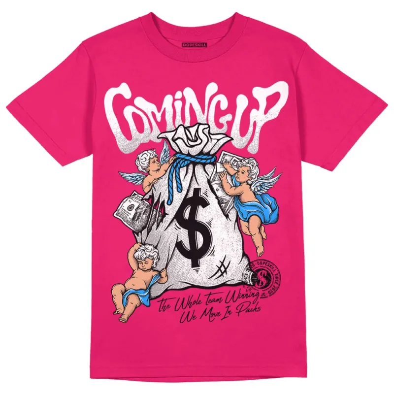 Dunk Obsidian Fierce Pink DopeSkill Pink T-Shirt Money Bag Coming Up Graphic sold by DopeSkill