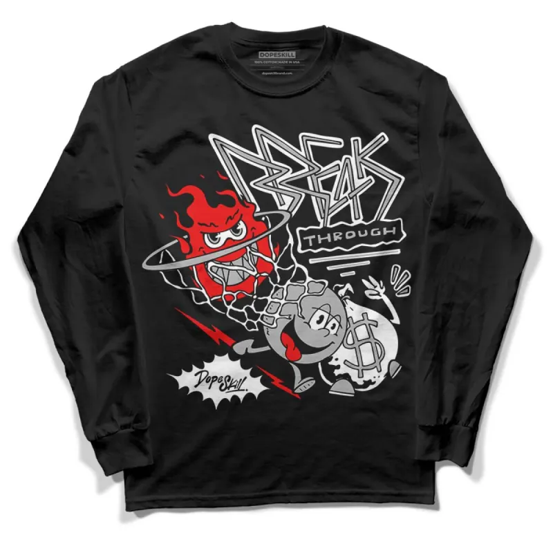 Shadow 1s DopeSkill Long Sleeve T-Shirt Break Through Graphic sold by DopeSkill