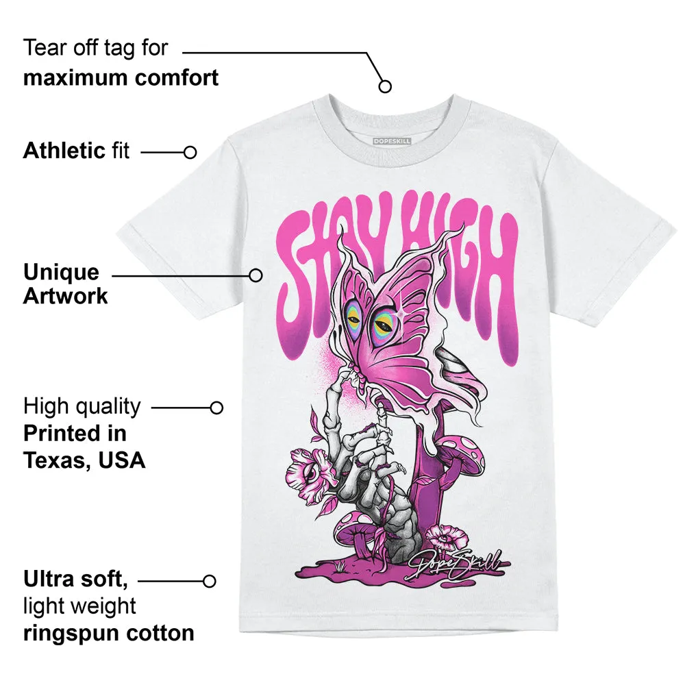 Hyper Violet 4s DopeSkill T-Shirt Stay High Graphic sold by DopeSkill product image thumbnail 3