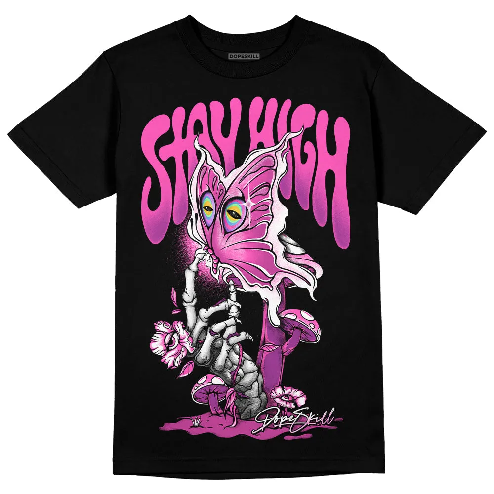 Hyper Violet 4s DopeSkill T-Shirt Stay High Graphic sold by DopeSkill product image thumbnail 2