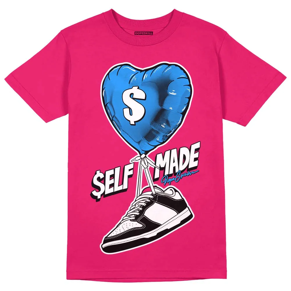 Dunk Obsidian Fierce Pink DopeSkill Pink T-Shirt Self Made Graphic sold by DopeSkill