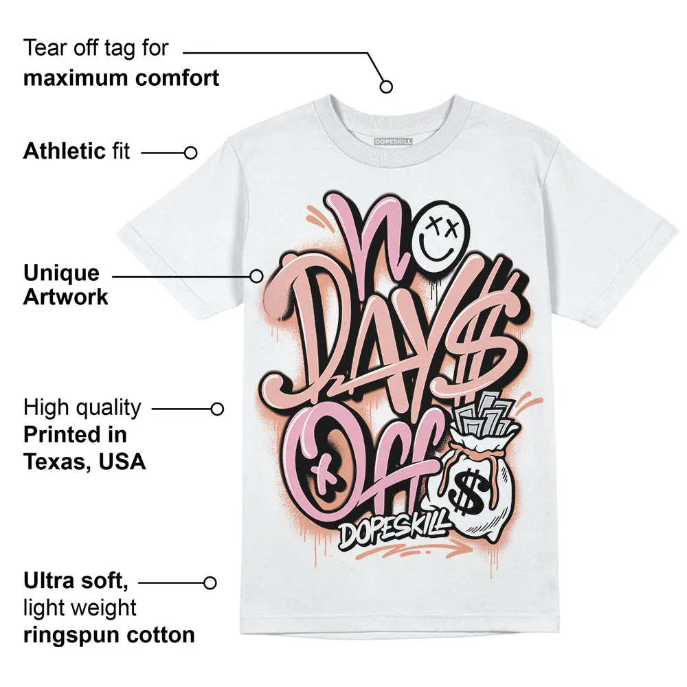 Legend Pink 11s DopeSkill T-Shirt No Days Off Graphic sold by DopeSkill product image thumbnail 3