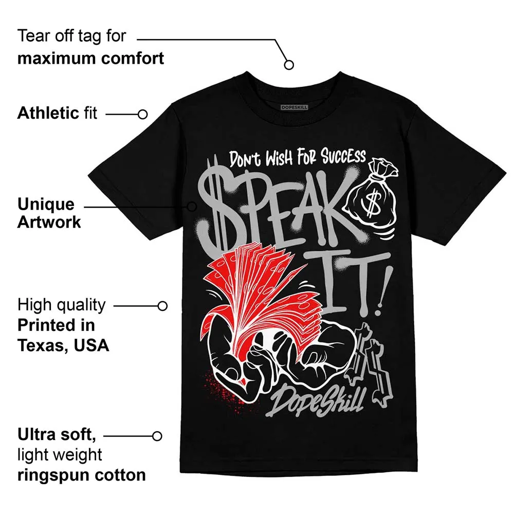 Shadow 1s DopeSkill T-Shirt Speak It Graphic sold by DopeSkill product image thumbnail 3