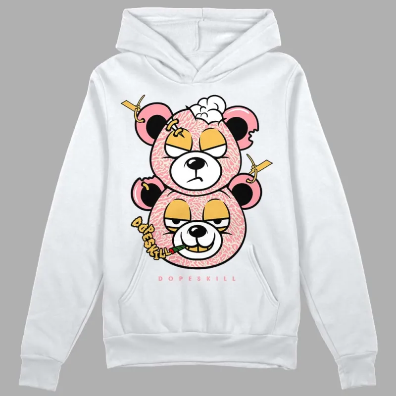 Red Stardust 3s DopeSkill Hoodie Sweatshirt New Double Bear Graphic sold by DopeSkill