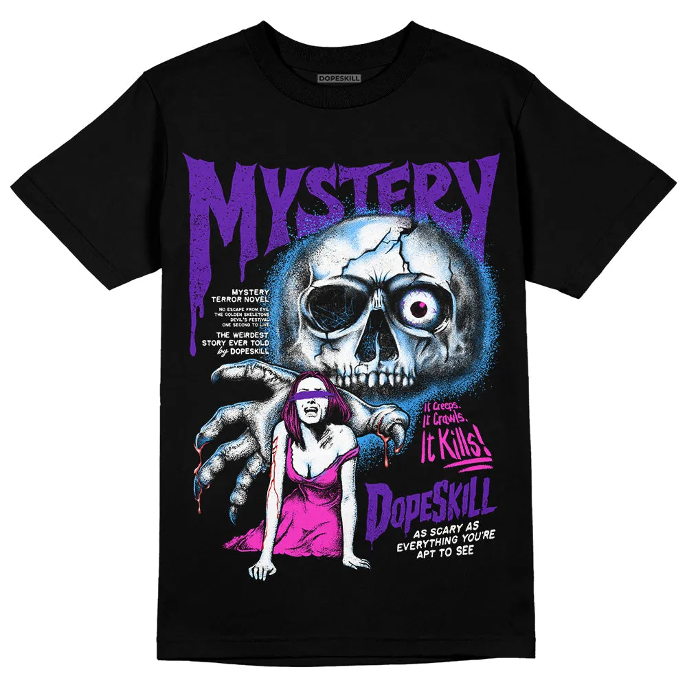 Dunk Purple Championship Court White DopeSkill T-Shirt Mystery Ghostly Grasp Graphic sold by DopeSkill product image thumbnail 2