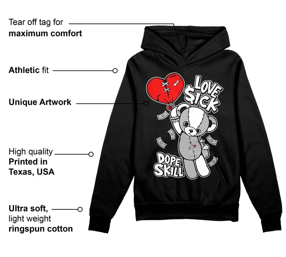 Shadow 1s DopeSkill Hoodie Sweatshirt Love Sick Graphic sold by DopeSkill product image thumbnail 3