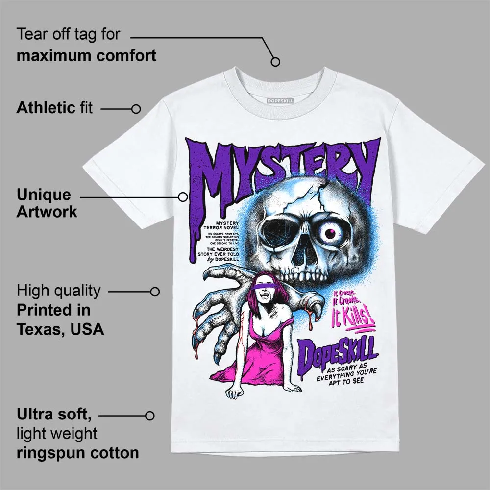 Dunk Purple Championship Court White DopeSkill T-Shirt Mystery Ghostly Grasp Graphic sold by DopeSkill product image thumbnail 3