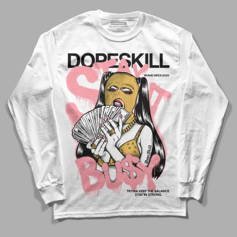Red Stardust 3s DopeSkill Long Sleeve T-Shirt Stay It Busy Graphic sold by DopeSkill