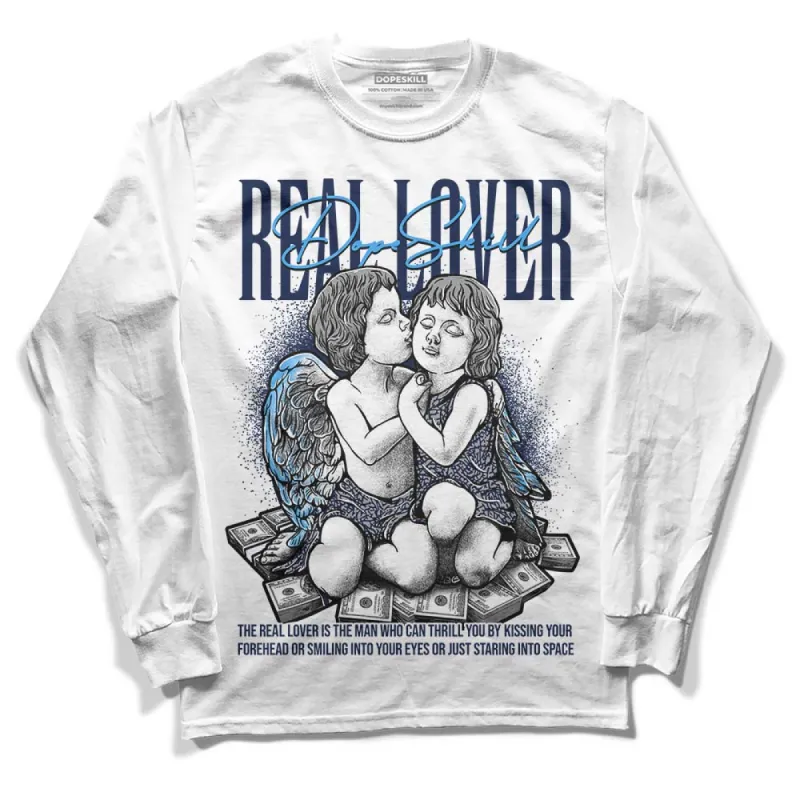 AJ Spizike White Obsidian DopeSkill Long Sleeve T-Shirt Real Lover Graphic sold by DopeSkill