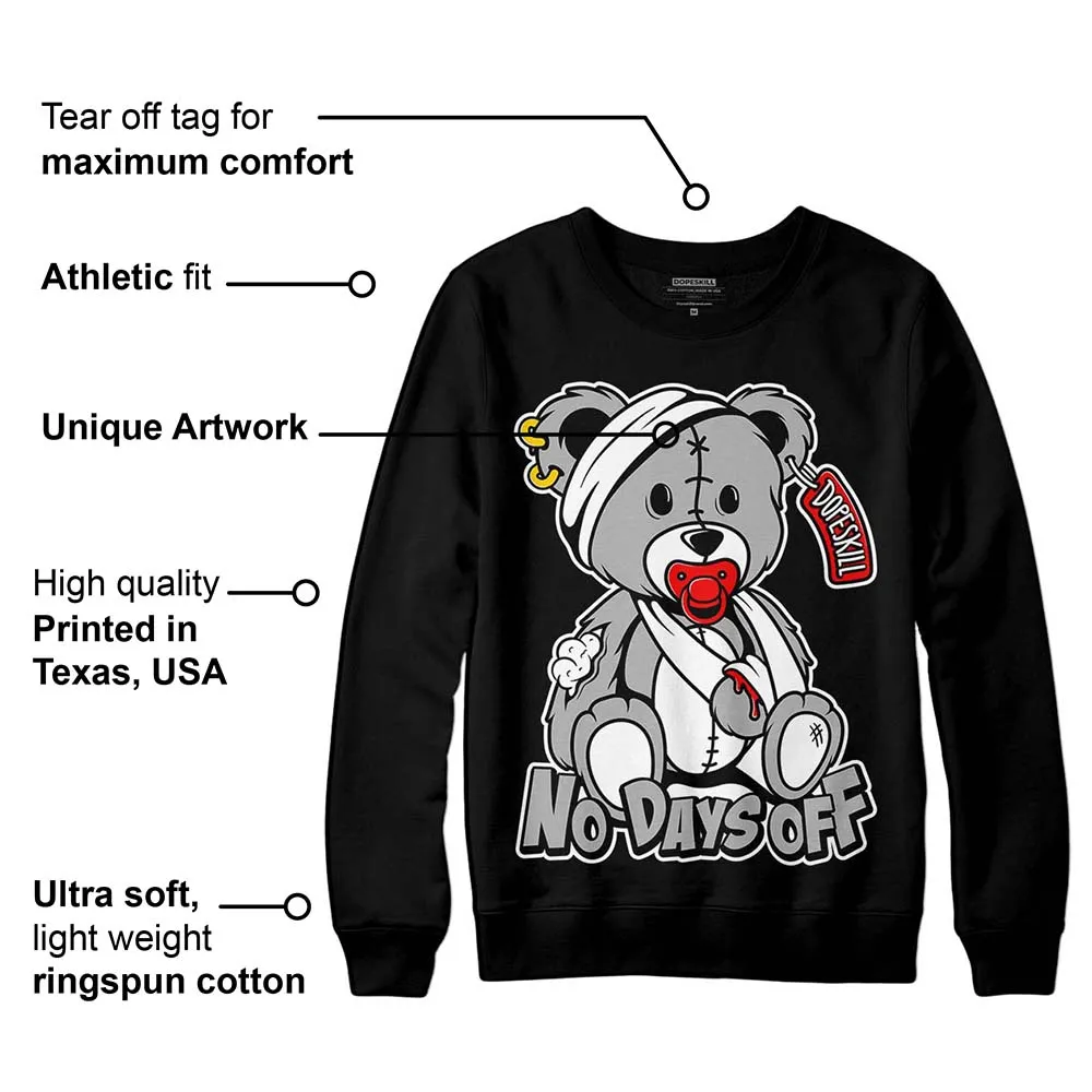 Shadow 1s DopeSkill Sweatshirt Hurt Bear Graphic sold by DopeSkill product image thumbnail 3
