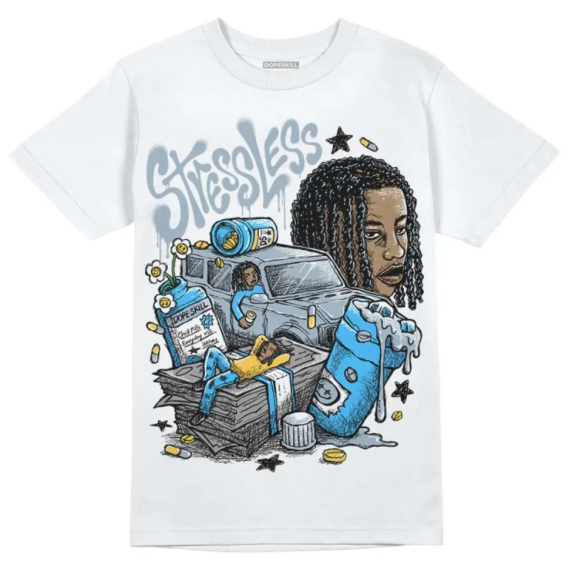 Blue Grey 13s DopeSkill T-Shirt Stressless Graphic sold by DopeSkill