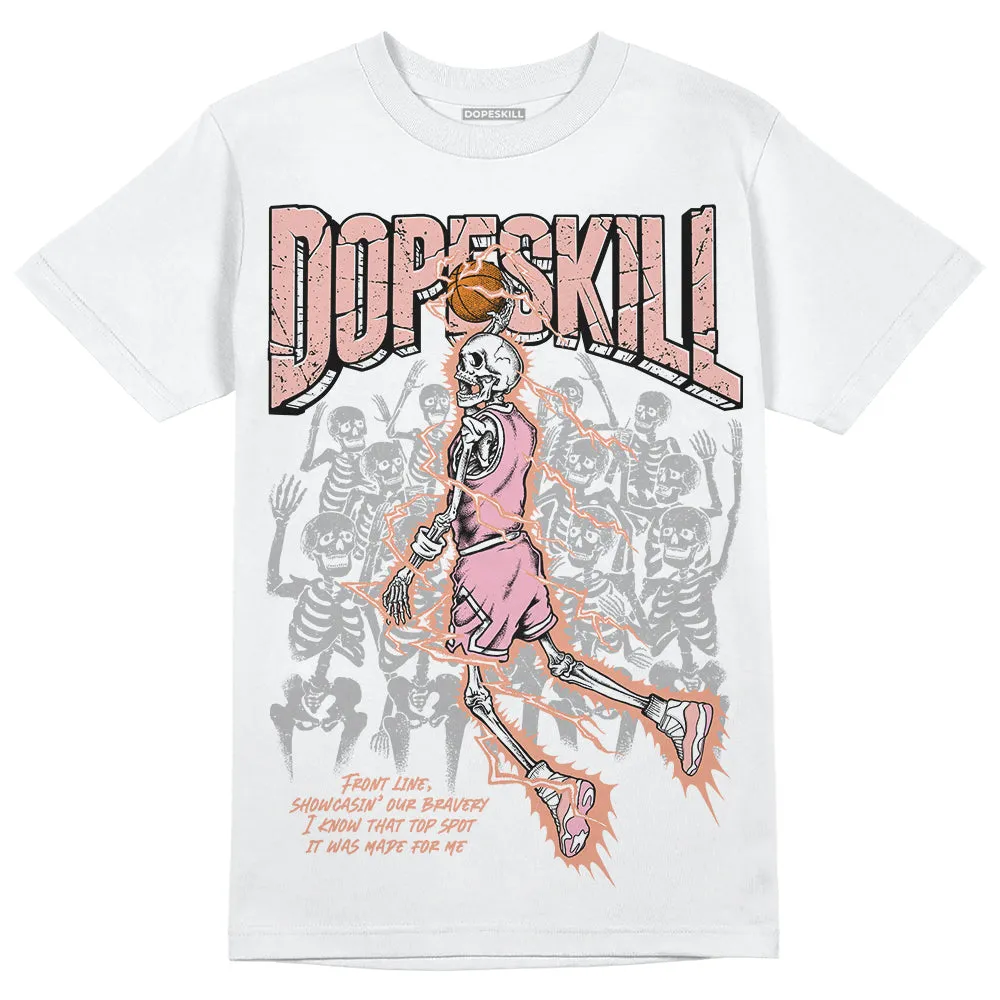 Legend Pink 11s DopeSkill T-Shirt Thunder Dunk Graphic sold by DopeSkill