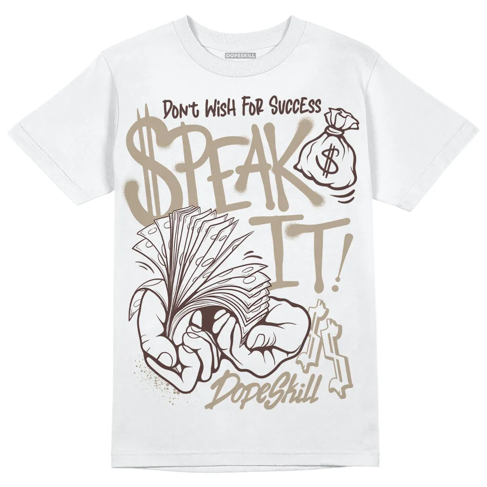 Latte 1s DopeSkill T-Shirt Speak It Graphic sold by DopeSkill