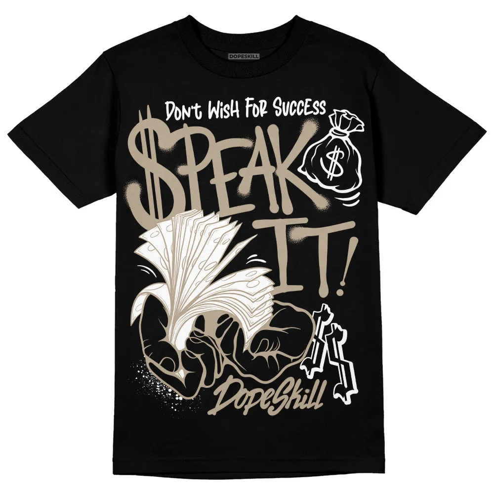 Latte 1s DopeSkill T-Shirt Speak It Graphic sold by DopeSkill product image thumbnail 2