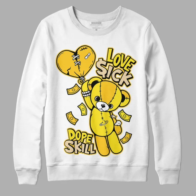 Vivid Sulfur 4s DopeSkill Sweatshirt Love Sick Graphic sold by DopeSkill