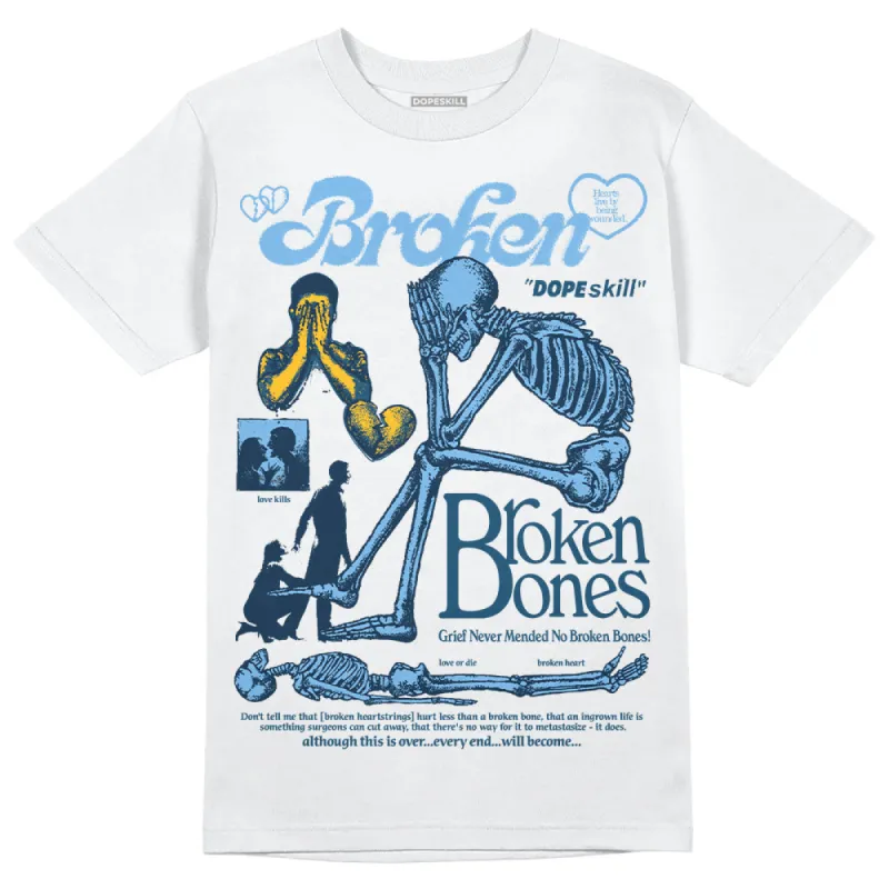 First In Flight 1s DopeSkill T-Shirt Broken Bones Graphic sold by DopeSkill